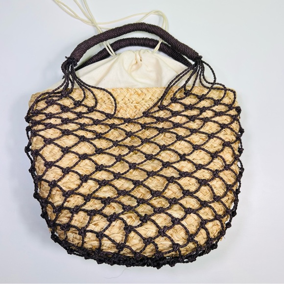 J.CREW Sedona Basket bag in Straw NWT - Picture 2 of 6